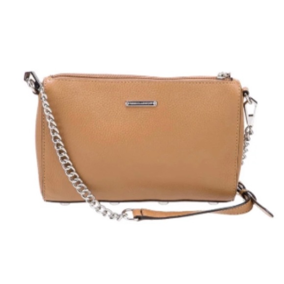 Rebecca Minkoff Pebbled Leather 5-zip crossbody bag BRAND NEW IN SEALED PKG - Picture 7 of 11